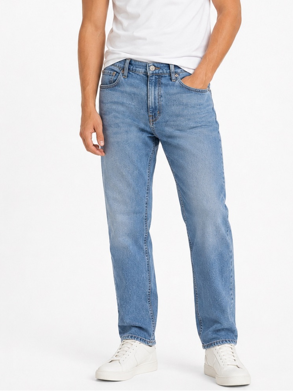 NWT Levi's 511 Size 16 Classic Straight Fit Young Mens Jeans - Light Blue
